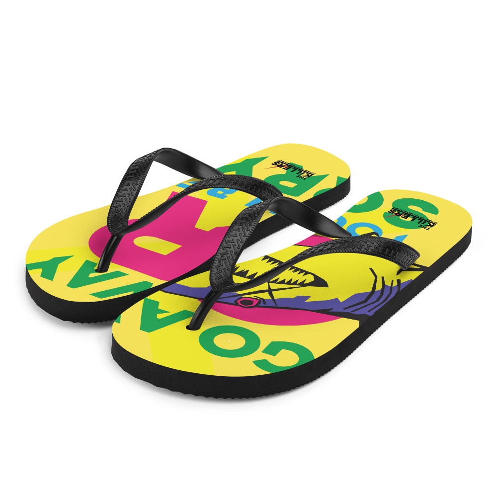 Killer on sale flip flops